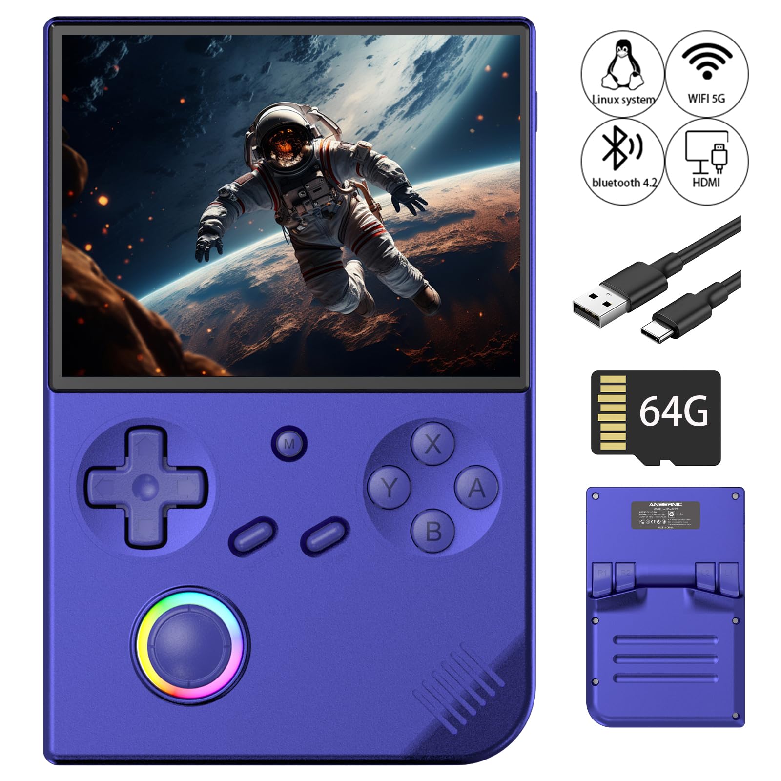 Amazon.com: RG40XX V Retro Handheld Game Console with Linux System