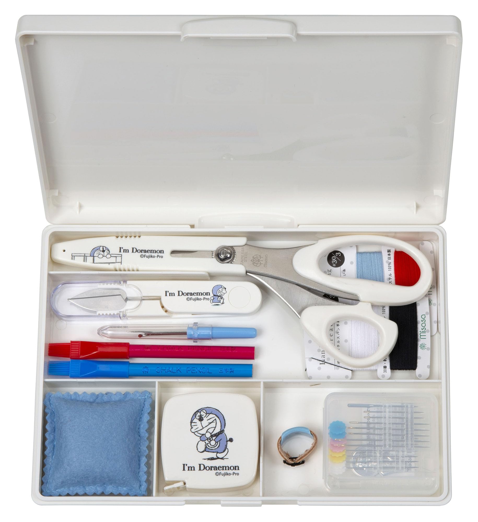Amazon | ミササ ドラえもん ソーイングセット ファスナーバッグ