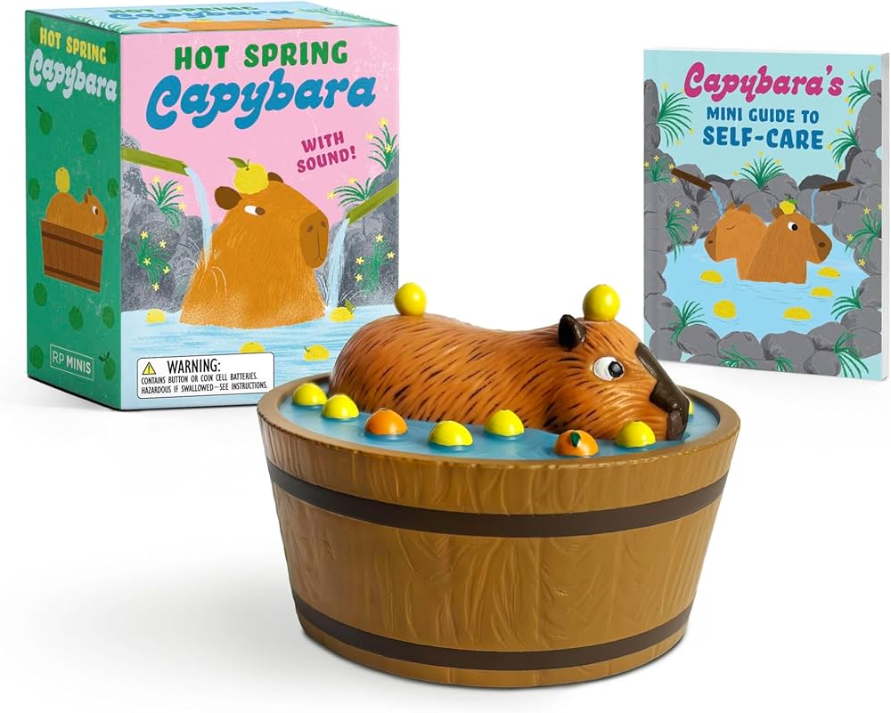 Amazon.com: Hot Spring Capybara: With Sound! (RP Minis