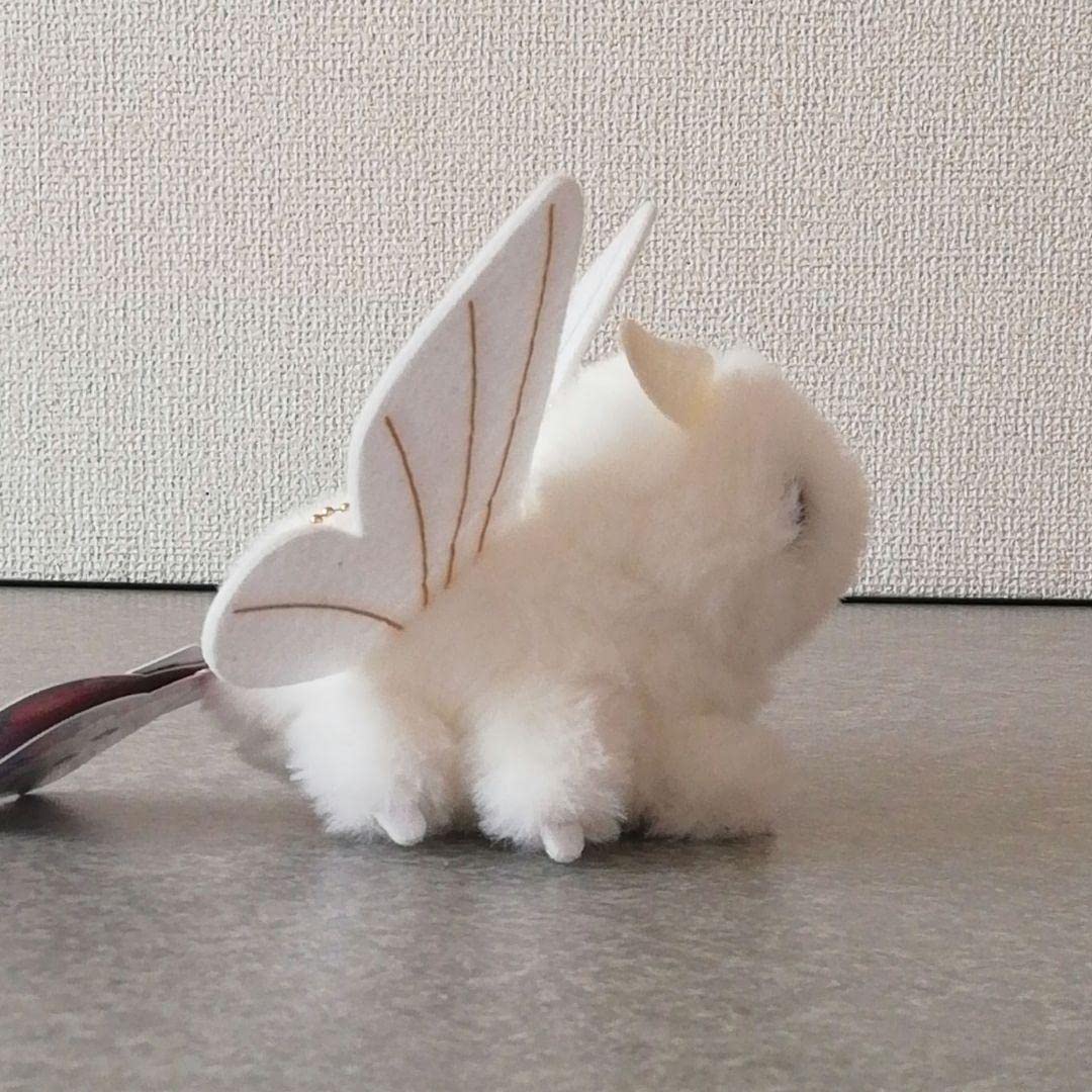 Amazon.co.jp: ふわふわモスちゃん シロモ ぬいぐるみ マスコット