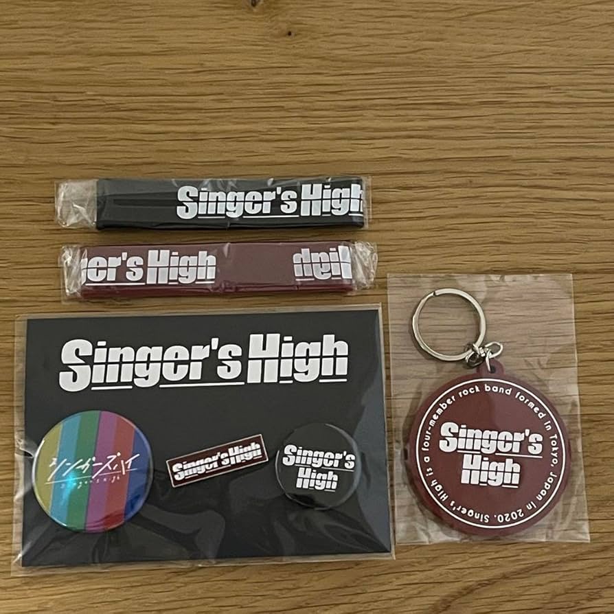 Amazon.co.jp: シンガーズハイ ラバーバンド・ピンズ&缶バッジ