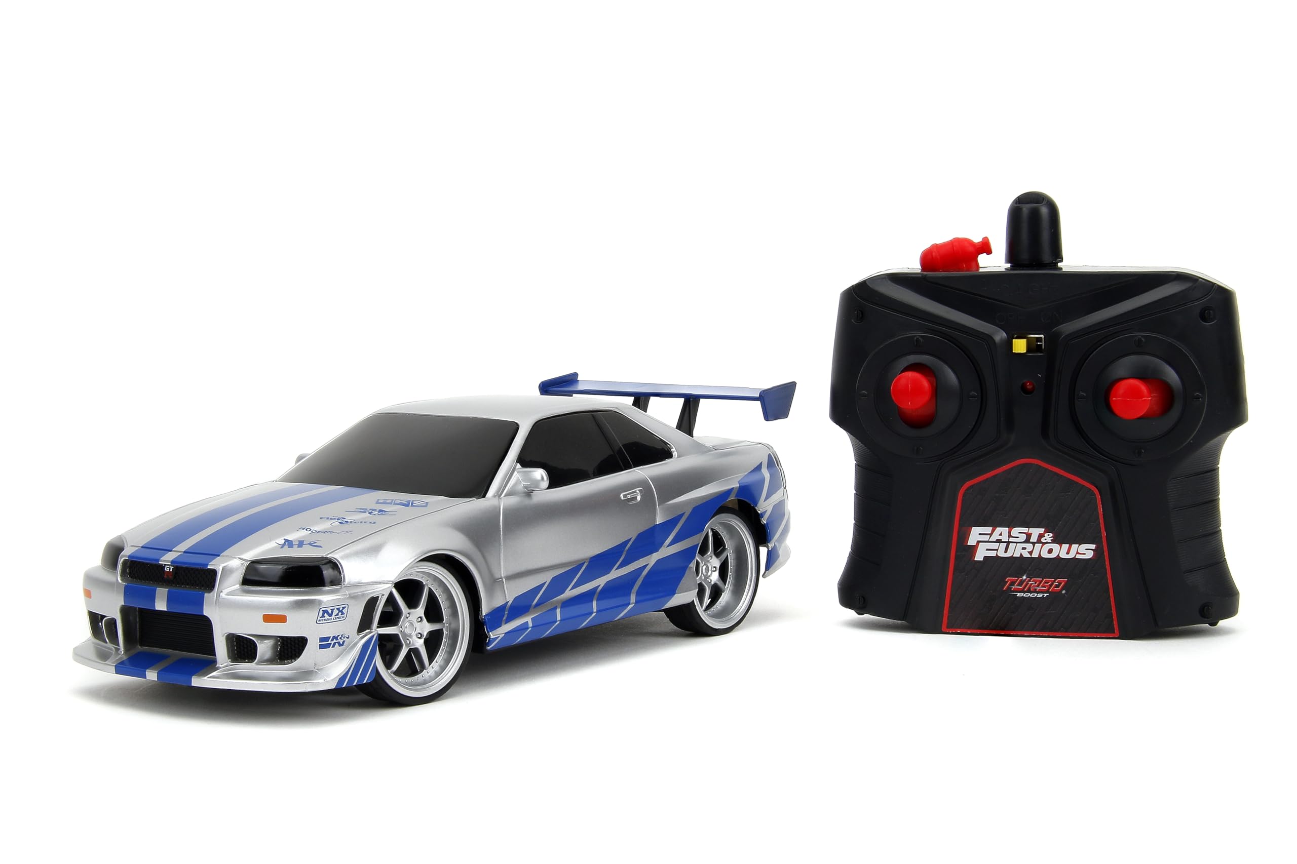 Amazon.com: Jada Toys Fast & Furious 1:24 2002 Nissan GT-R R34