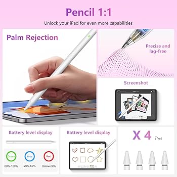 Amazon.com: Pencil for Apple A16 10th Generation, Palm