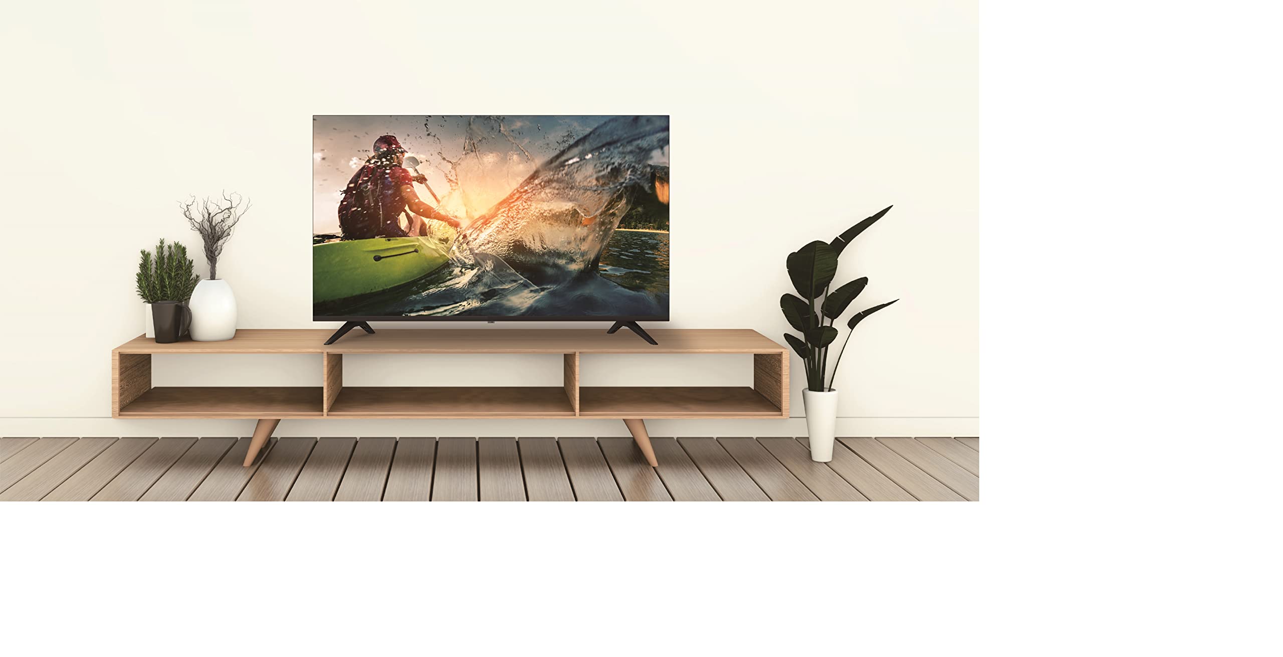 Amazon | グリーンハウス 4K／HDR対応43V型ベゼルレス液晶