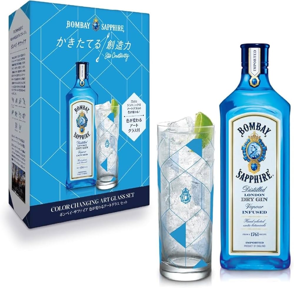 Amazon.co.jp: 【Amazon.co.jp 限定 色が変わるグラス付】ボンベイ