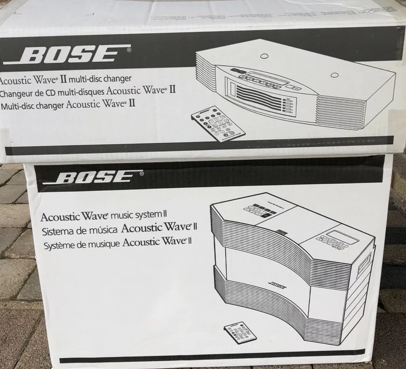 Bose Acoustic Wave Music System II com 5-CD Multi Disc Changer II