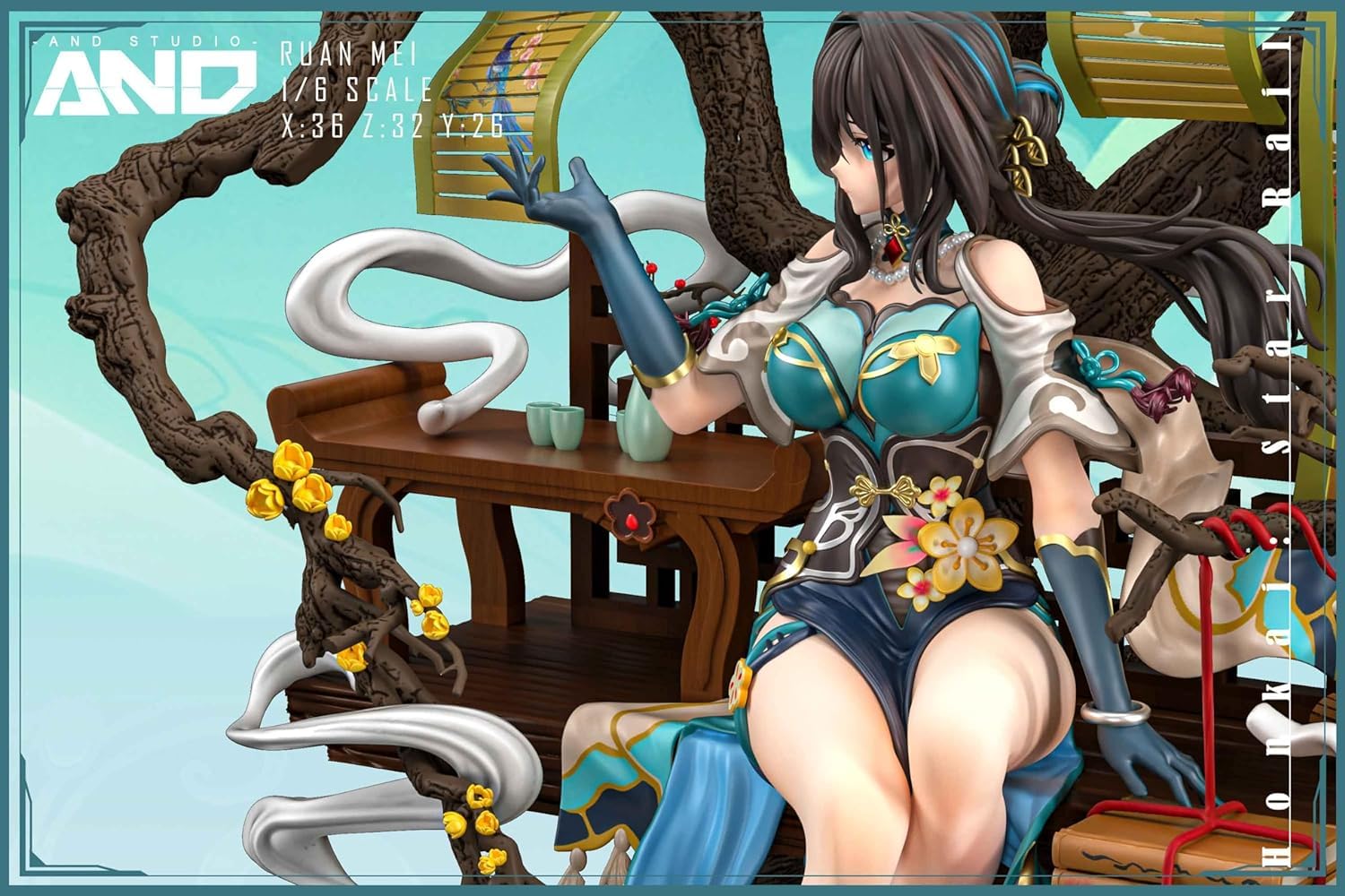 Amazon.co.jp: ルアン・メェイ フィギュア 1/6スケール 塗装済み完成品