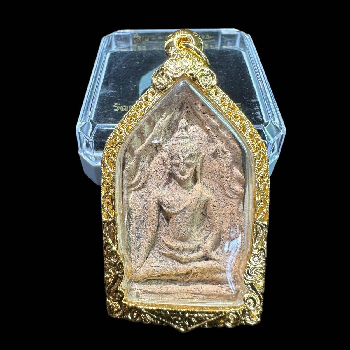 プラクルアン AJワラプラカーン師 18K枠 最強 クンペーン 伝説の御守り