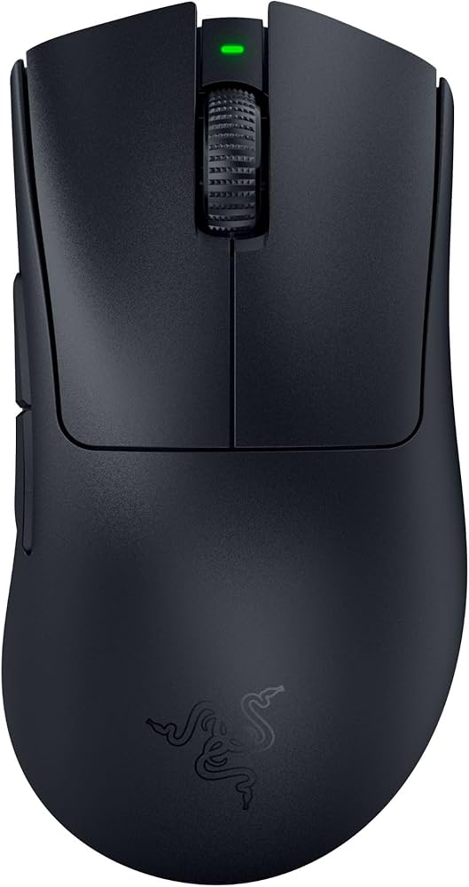 Razer Mouse para jogos DeathAdder V3 Pro: 63 g ultraleve - Sensor