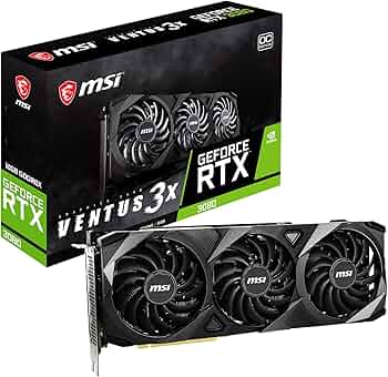 Amazon.com: msi Gaming GeForce RTX 3080 LHR 10GB GDRR6X 320-Bit