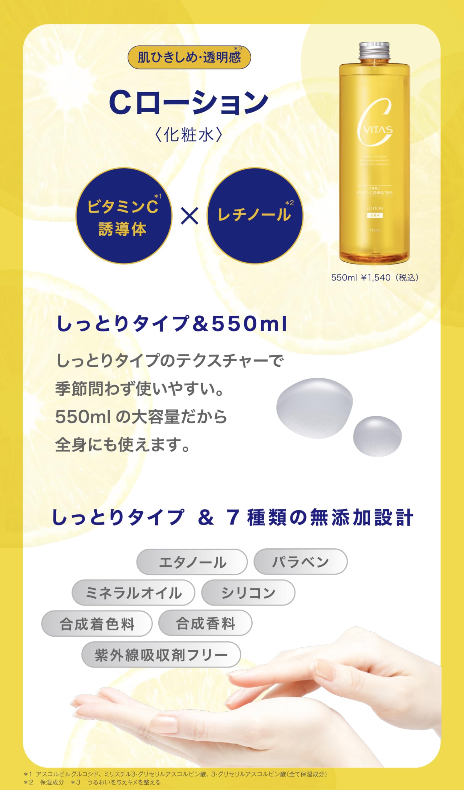 Amazon | CVITAS シービタス Cローション ビタミンC 化粧水