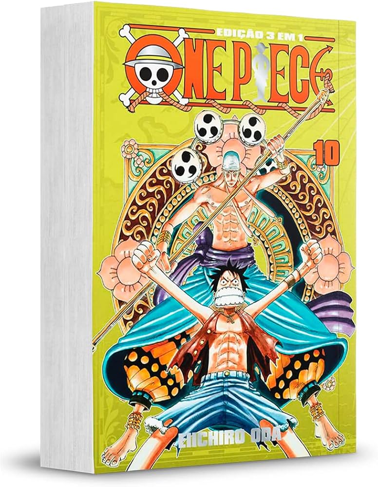 One Piece 3 in 1 Vol. 10: Oda, Eiichiro: 9786525914442: Amazon.com