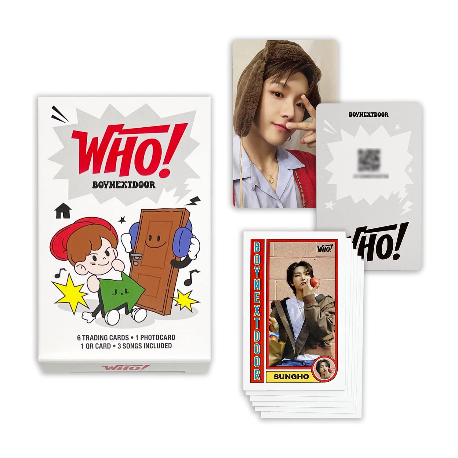 Amazon.co.jp: BOYNEXTDOOR - 1ST SINGLE ALBUM [WHO!] (Weverse