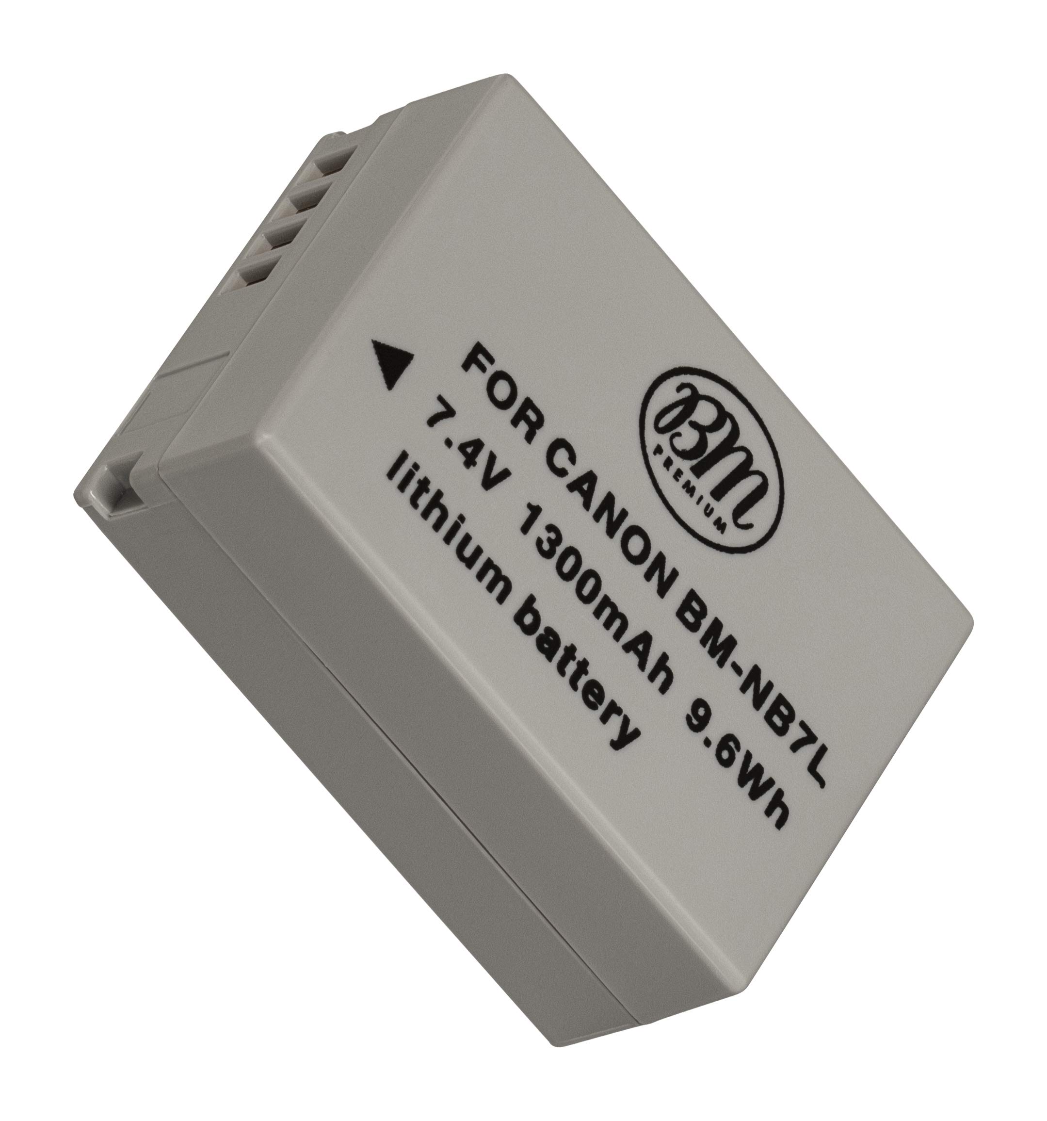 Amazon.com : Big Mike's BM Premium NB-7L Battery for Canon