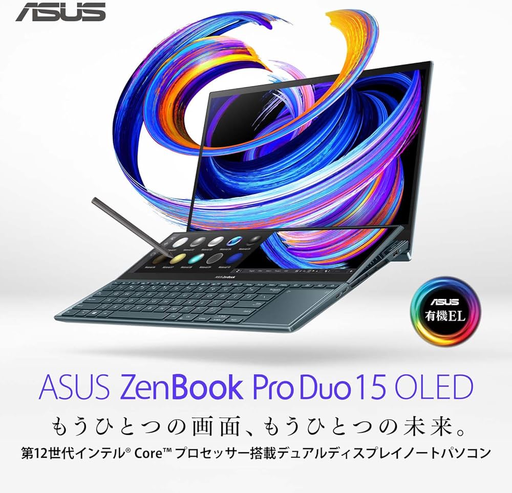 Amazon.co.jp: ASUS 有機EL ノートパソコン Zenbook Pro Duo 15 OLED