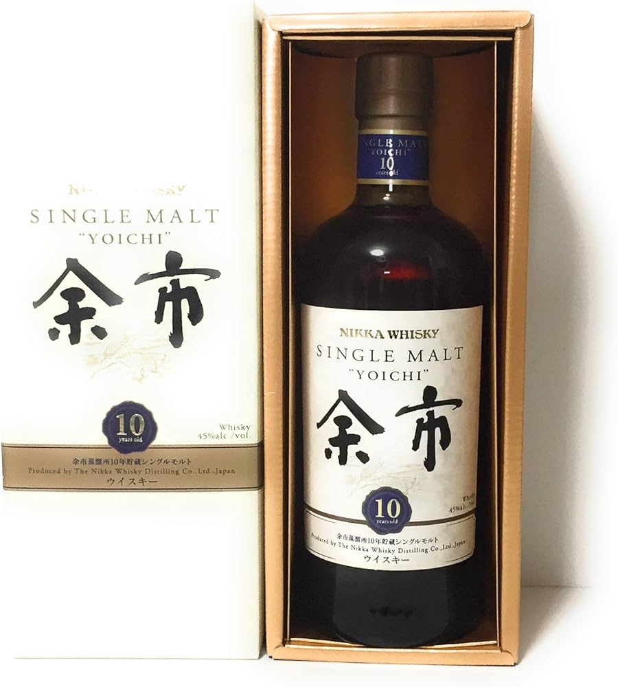Amazon.co.jp: NIKKA 余市10年ギフトボックス入り YO-10Y 45度