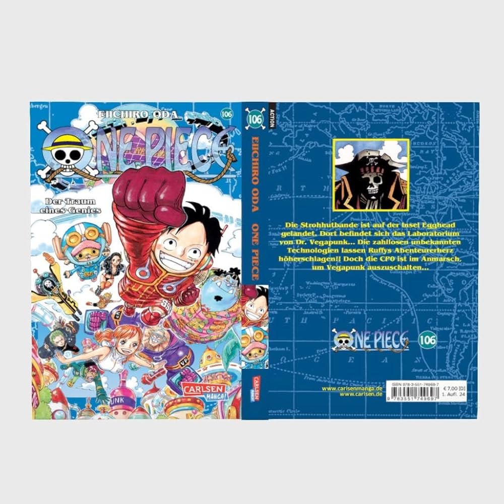 Amazon.com: One Piece 106: 9783551749697: Eiichiro Oda, Antje