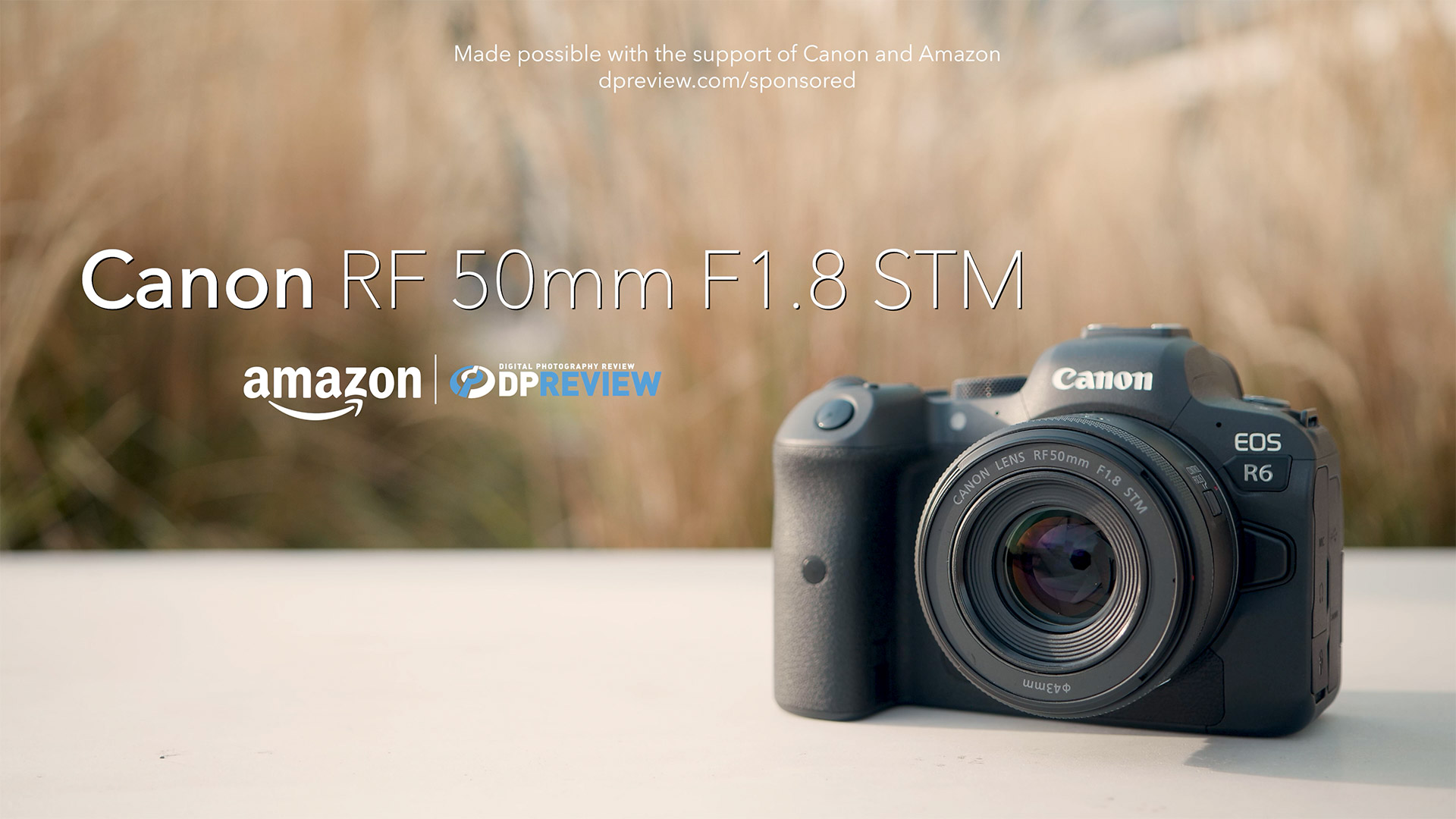 Amazon.com : Canon RF50mm F1.8 STM Lens, Fixed Focal Length Prime