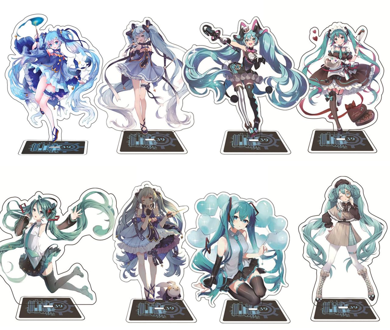 Amazon.co.jp: 初音ミク アクリルスタンド アクスタ 1/4点セット