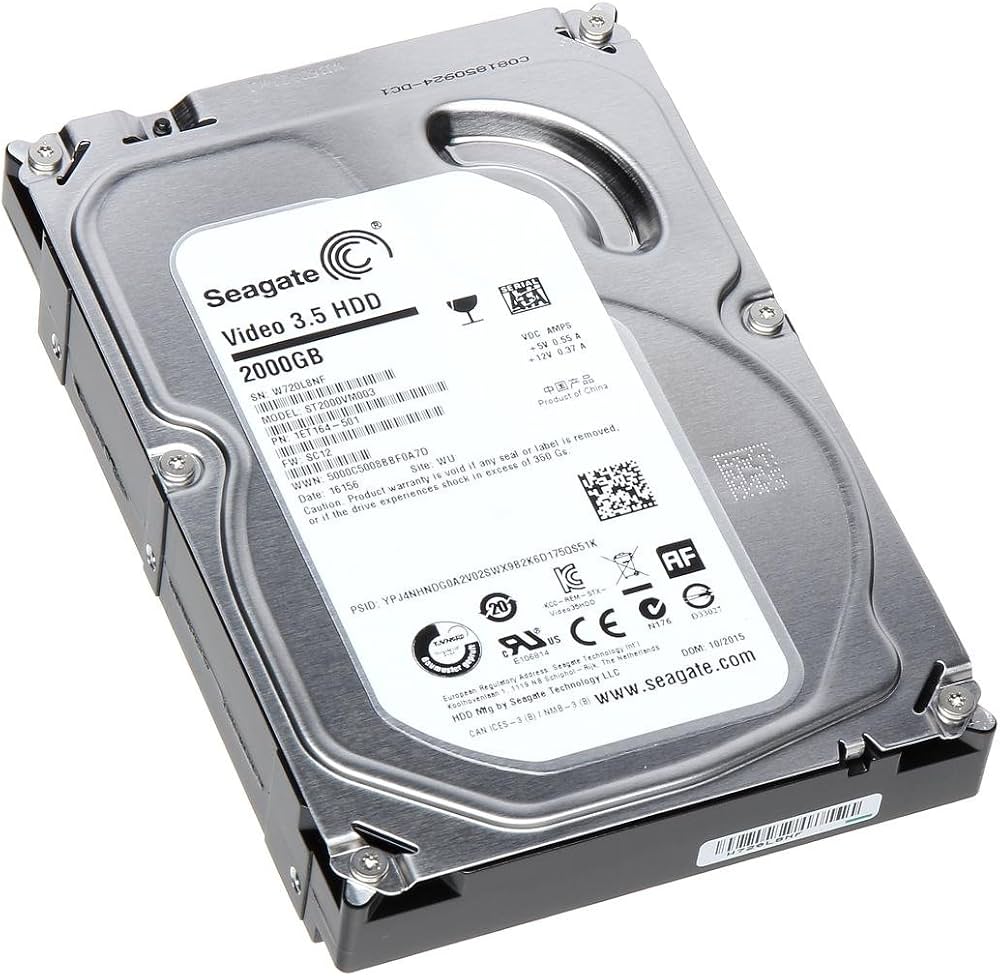 Amazon | Seagate 内蔵 Video 3.5 HDD 2TB ( 3.5インチ / SATA 6Gb/S