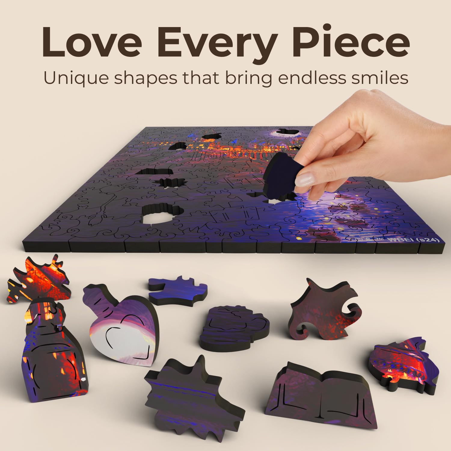 ハリー ポッター: 4つのベストセラー木製ジグソーパズルセット ハリー