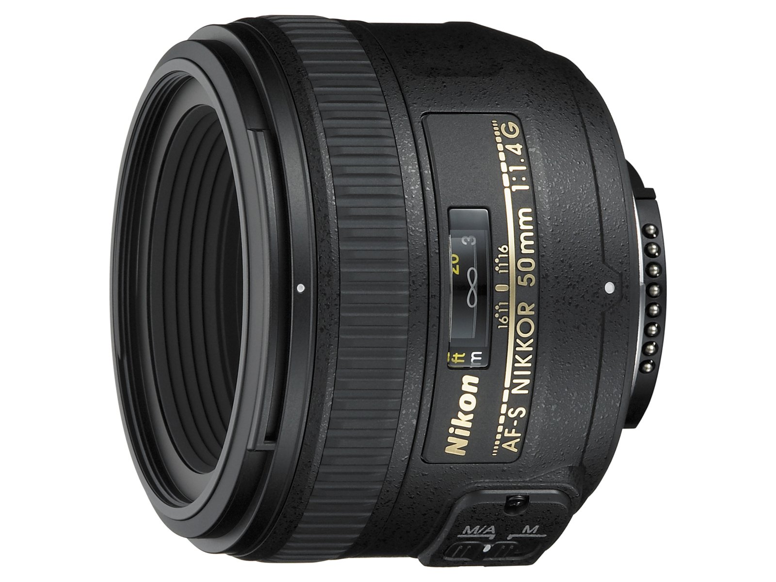 Nikon AF-S NIKKOR 50mm f/1.4G Obiettivo, Nero [Nital Card: 4 Anni