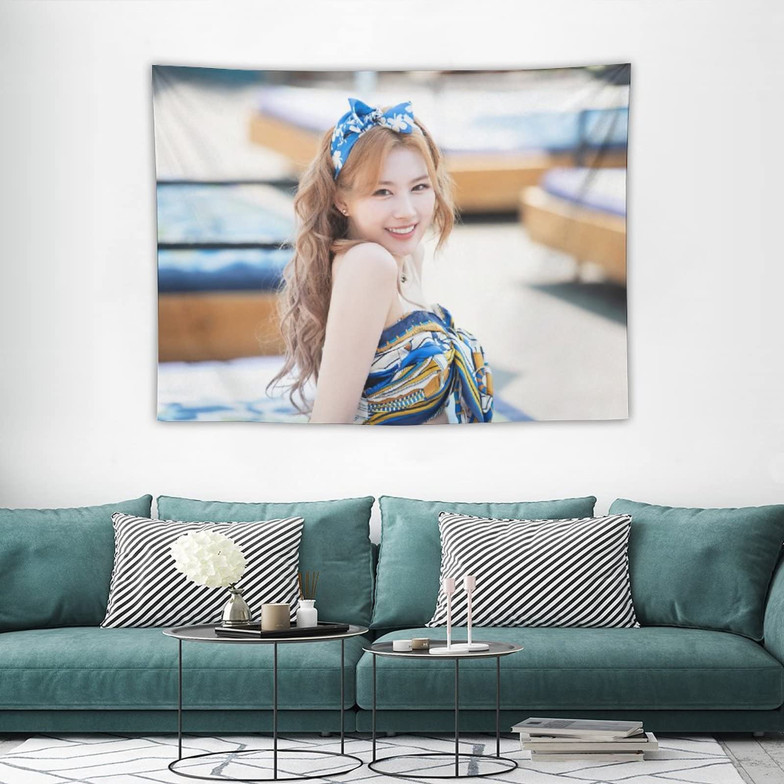 Amazon.co.jp: TWICE サナ タペストリー 人気 タペストリー ポスター