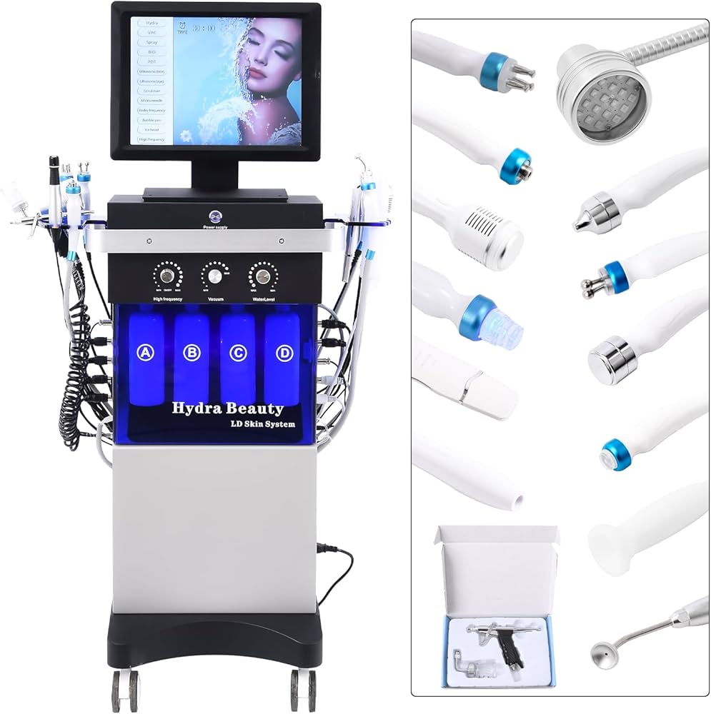 Amazon.com: Hydrogen Oxygen Facial Beauty Skin Machine Improvement