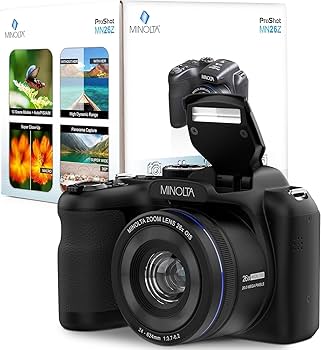 Amazon.com : Minolta ProShot 20MP Camera – 26x Optical Zoom Lens