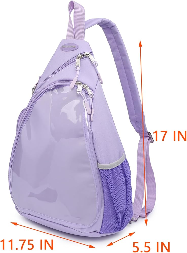 Amazon.com | CHERRY SAUCE Oxford Ita Bag Kawaii Pin Display Chest