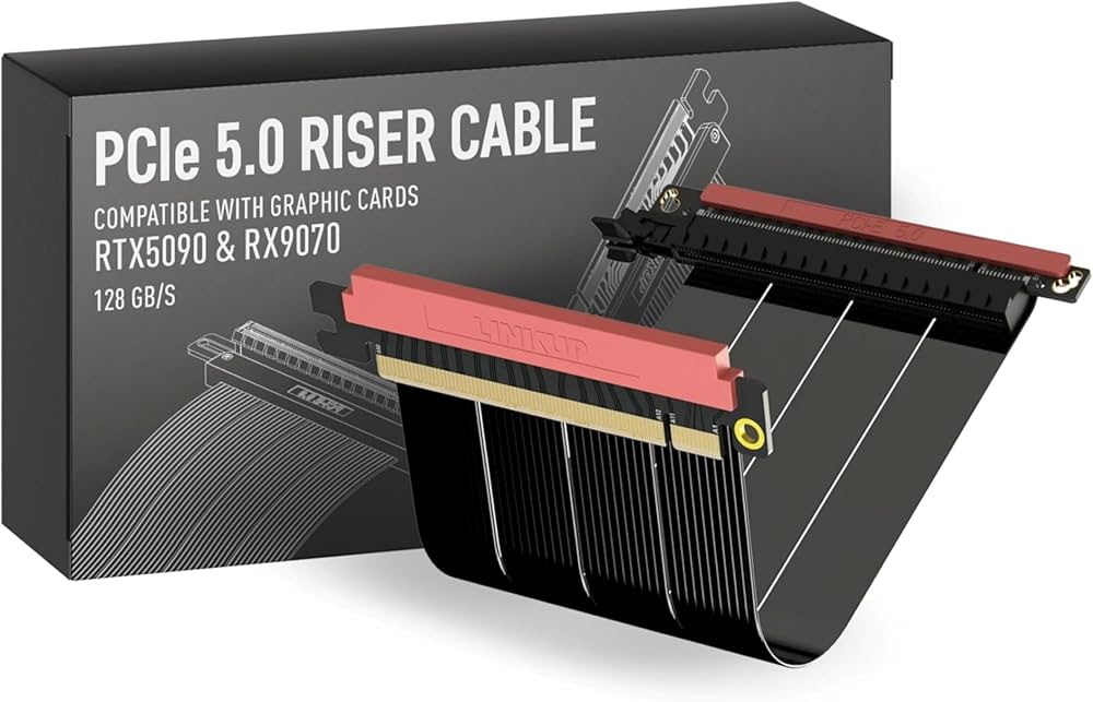 Amazon.co.jp: LINKUP - AVA5 PCIE 5.0 ライザーケーブル | RTX5090
