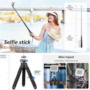 Amazon | NEEWER 50 in 1 アクションカメラアクセサリーキット