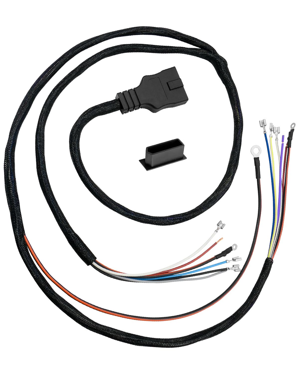 TIKSCIENCE 11 Pin Plow Side Light Wiring Harness 3 Plug Fit for