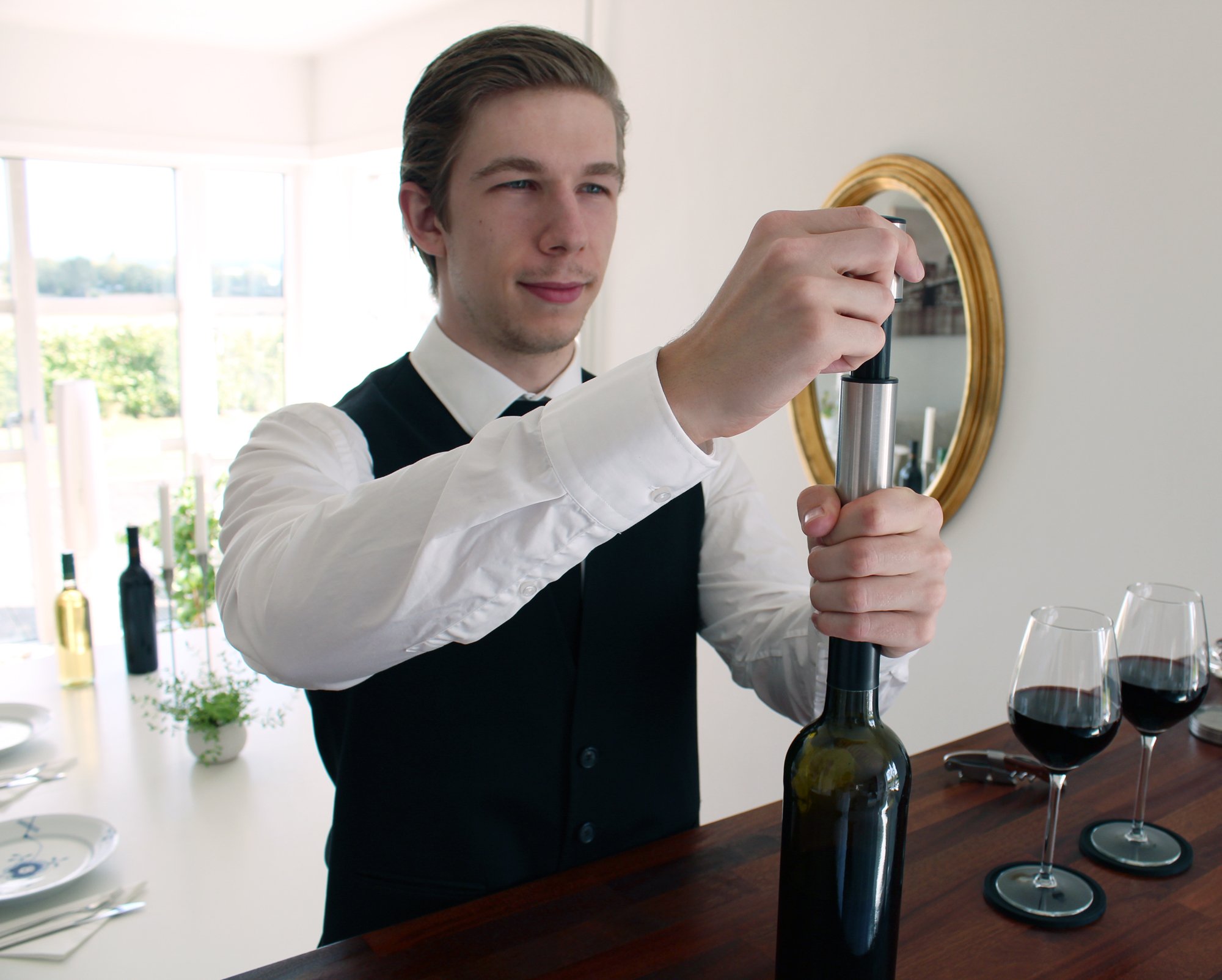 Amazon | Barvivoワインエアレーターとワインセーバーポンプ、 2つの