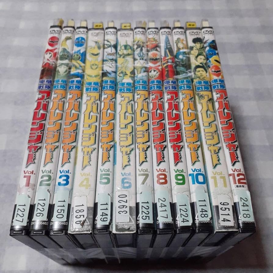 Amazon.co.jp: 爆竜戦隊アバレンジャー 全12 レンタル落ち DVD : おもちゃ