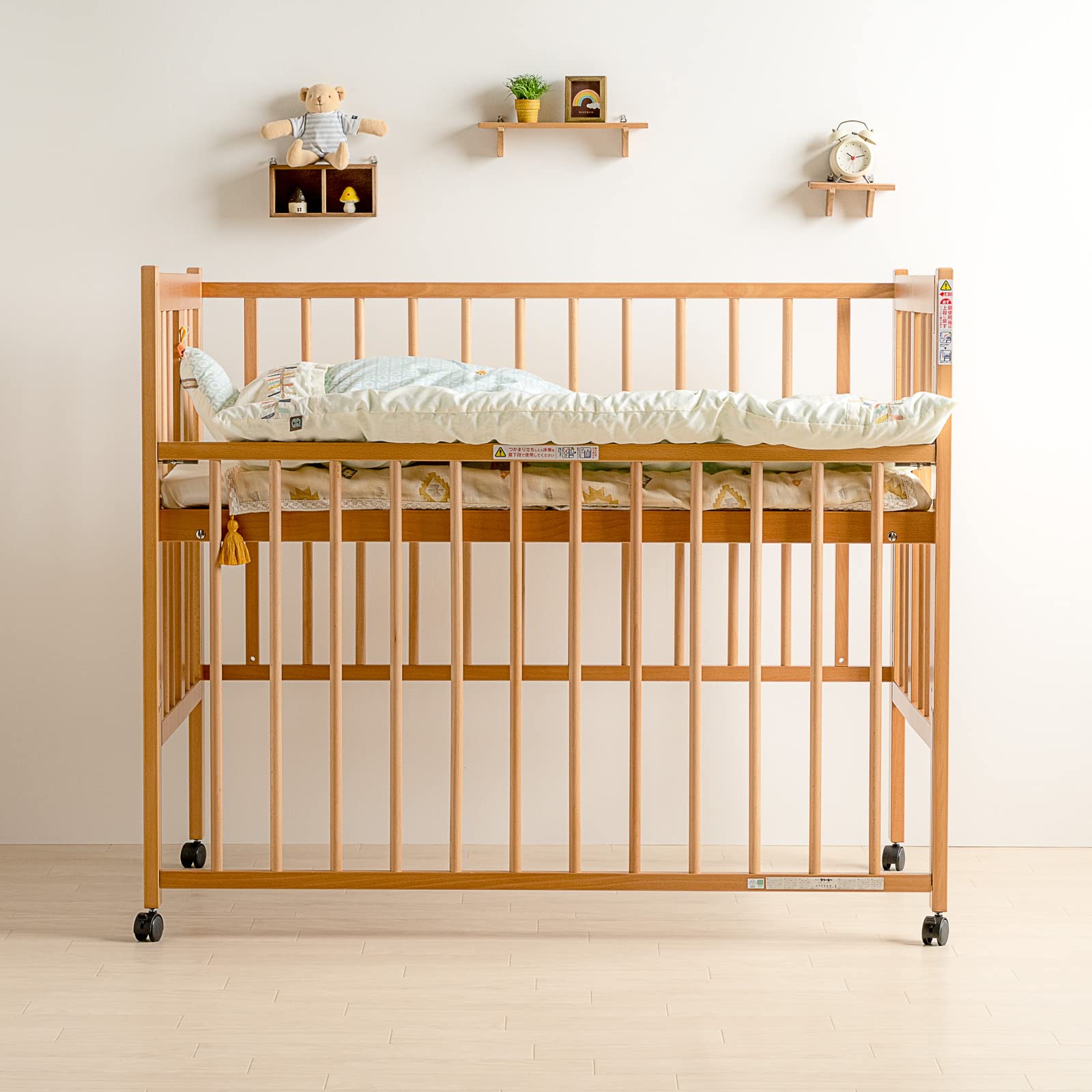 Amazon.co.jp: Made in Japan Wooden Baby Crib 