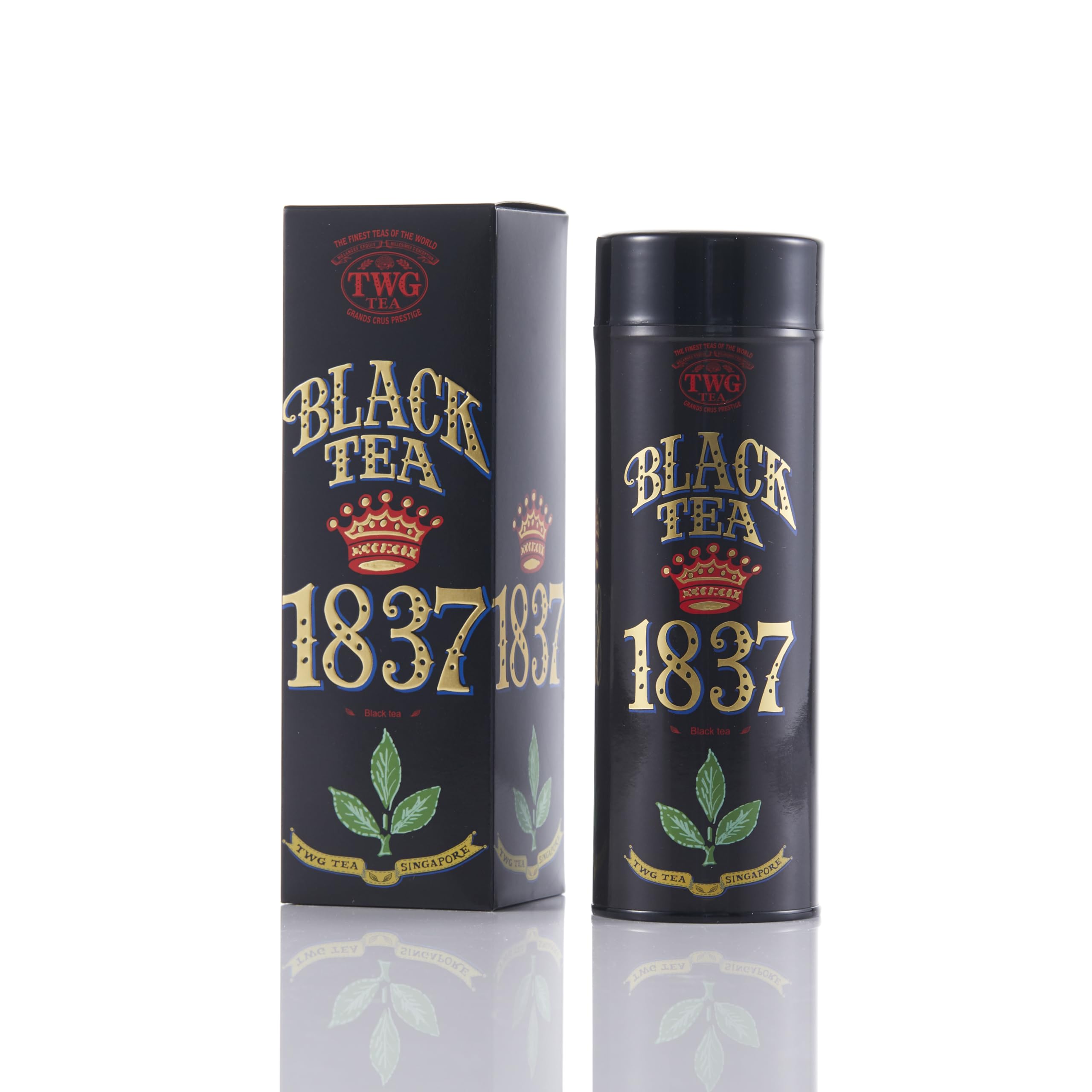 Amazon.co.jp: 【TWG Tea】1837 Black Tea｜缶入り茶葉100g｜ベリーや