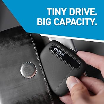 Amazon | Crucial X6 外付け SSD 500GB 【PS5/PS4 動作確認済み】 USB