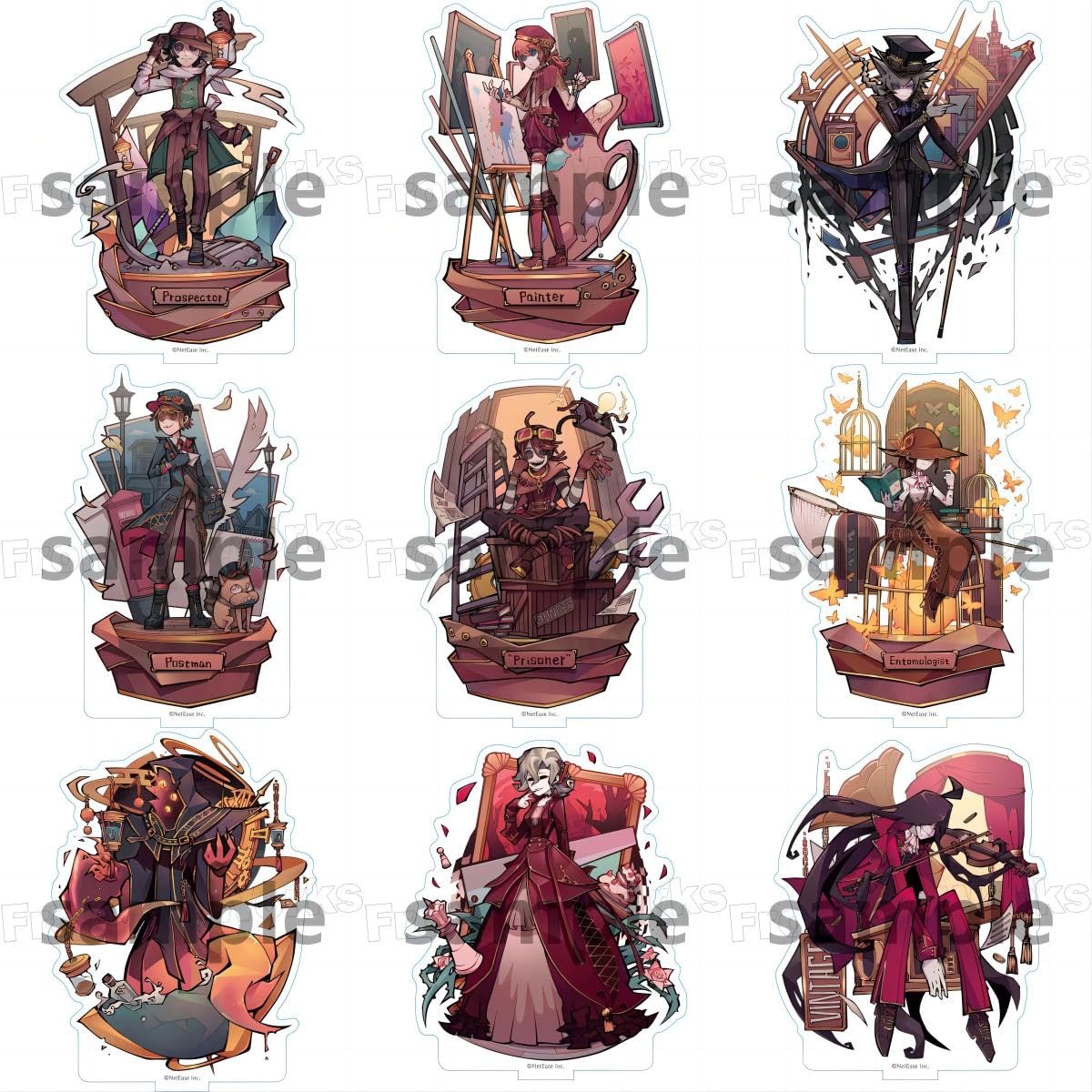 Amazon.co.jp: IdentityⅤ第五人格 占い師 探鉱者 囚人 画家 昆虫学者