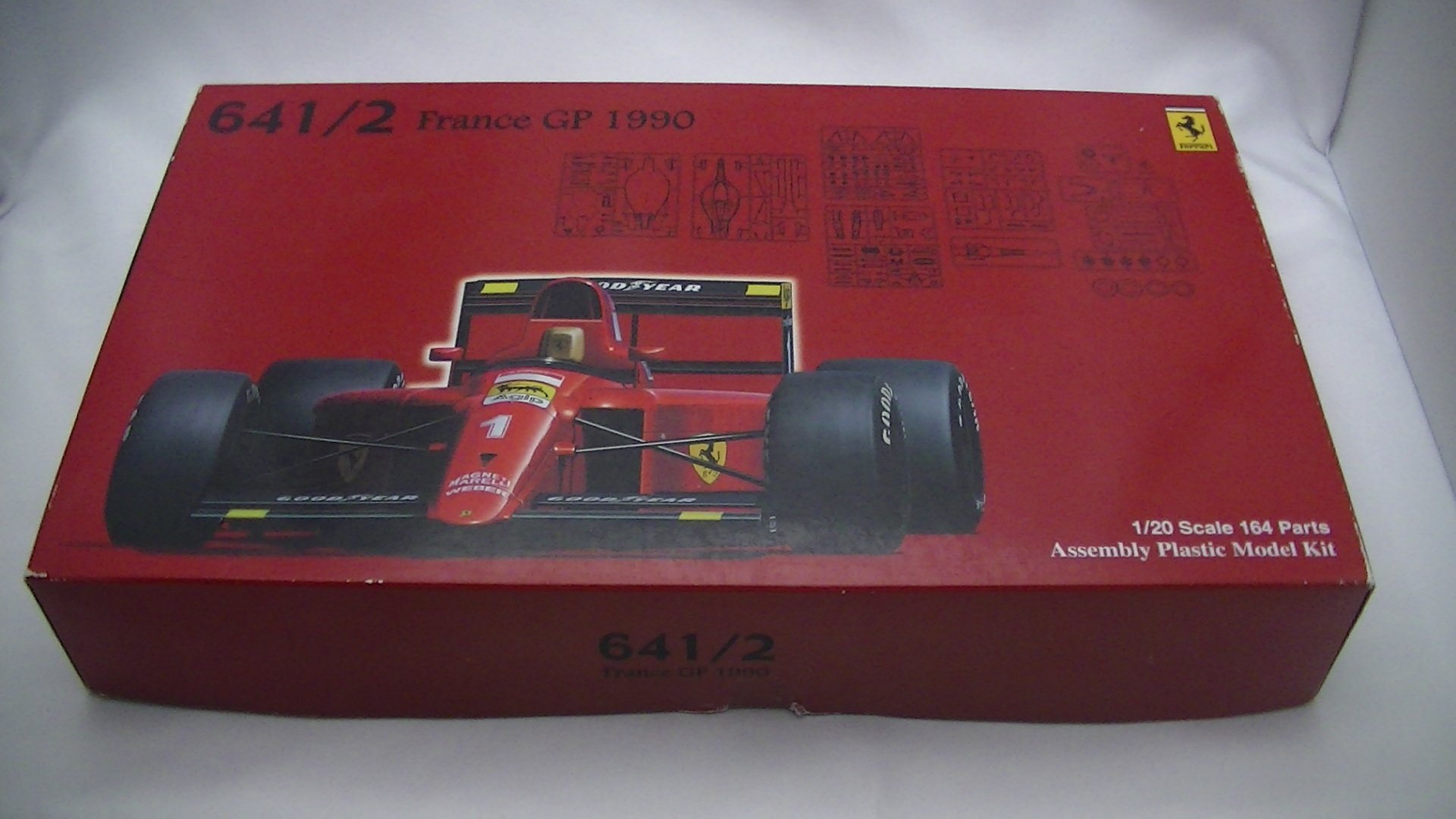 Amazon.com: Fujimi 1/20 Ferrari 641/2 France GP 1990 Alain Prost