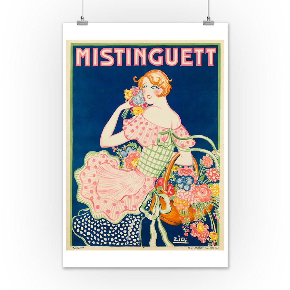 Amazon | ミスタンゲットヴィンテージポスター(アーティスト: Zig