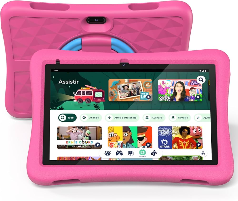 Plimpton Kids Tablet Android 15, 10 inch with Google Kids Space