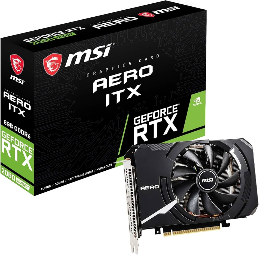 Amazon | MSI GeForce RTX 2060 SUPER AERO ITX グラフィックスボード