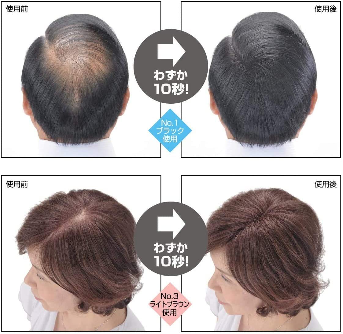 Amazon | スーパーミリオンヘアー 30g（約75回分）ブラック | スーパー