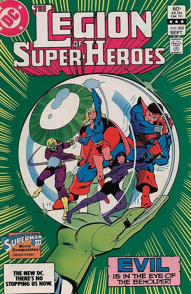Amazon.com: The Legion of Super-Heroes (DC Comic #303) September