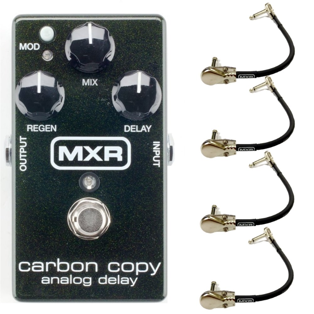 Amazon.com: MXR M169 Carbon Copy Analog Delay Pedal Bundle with 4