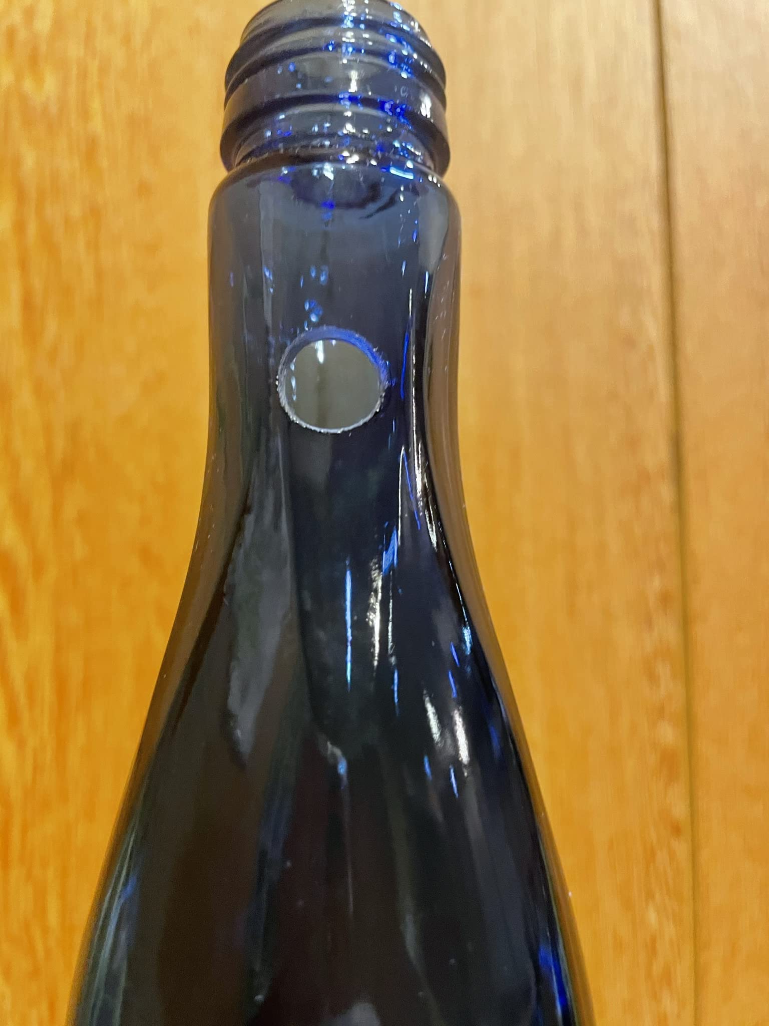 Amazon.co.jp: Incense Holder, Bottle Shape, Blue Bottle, Incense