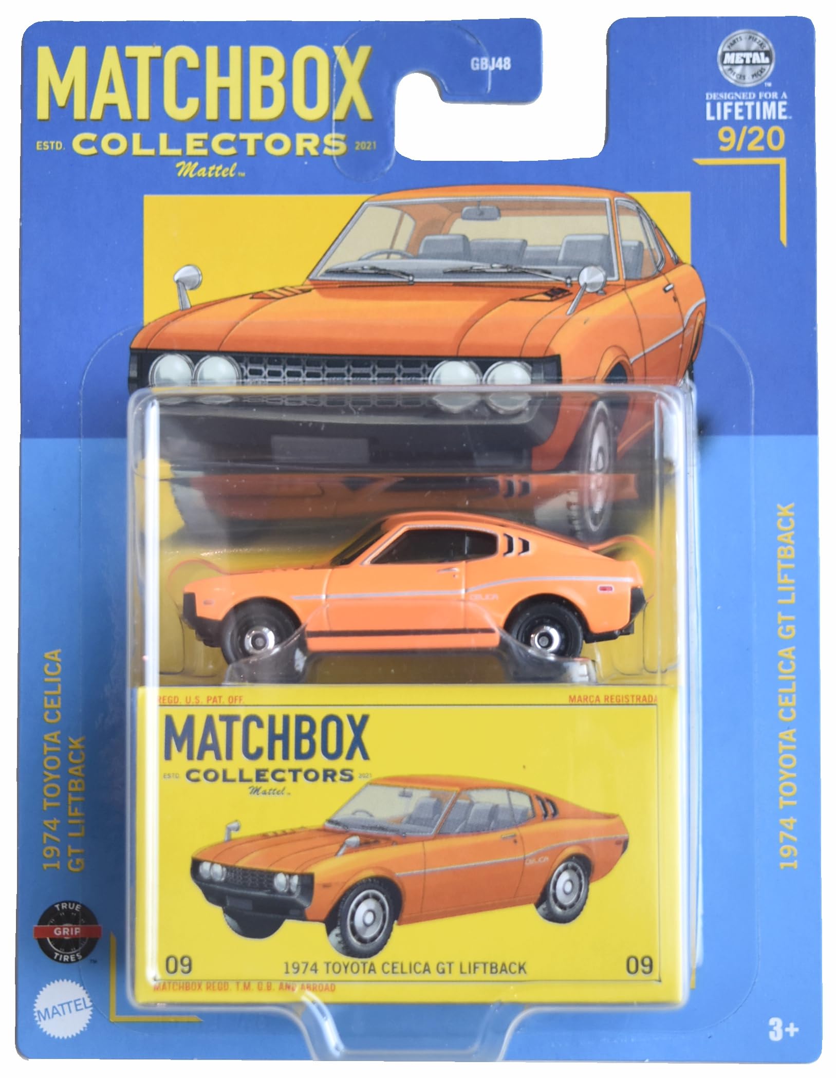 Amazon.com: Matchbox 1974 Toyota Celica GT Liftback, Collectors 9