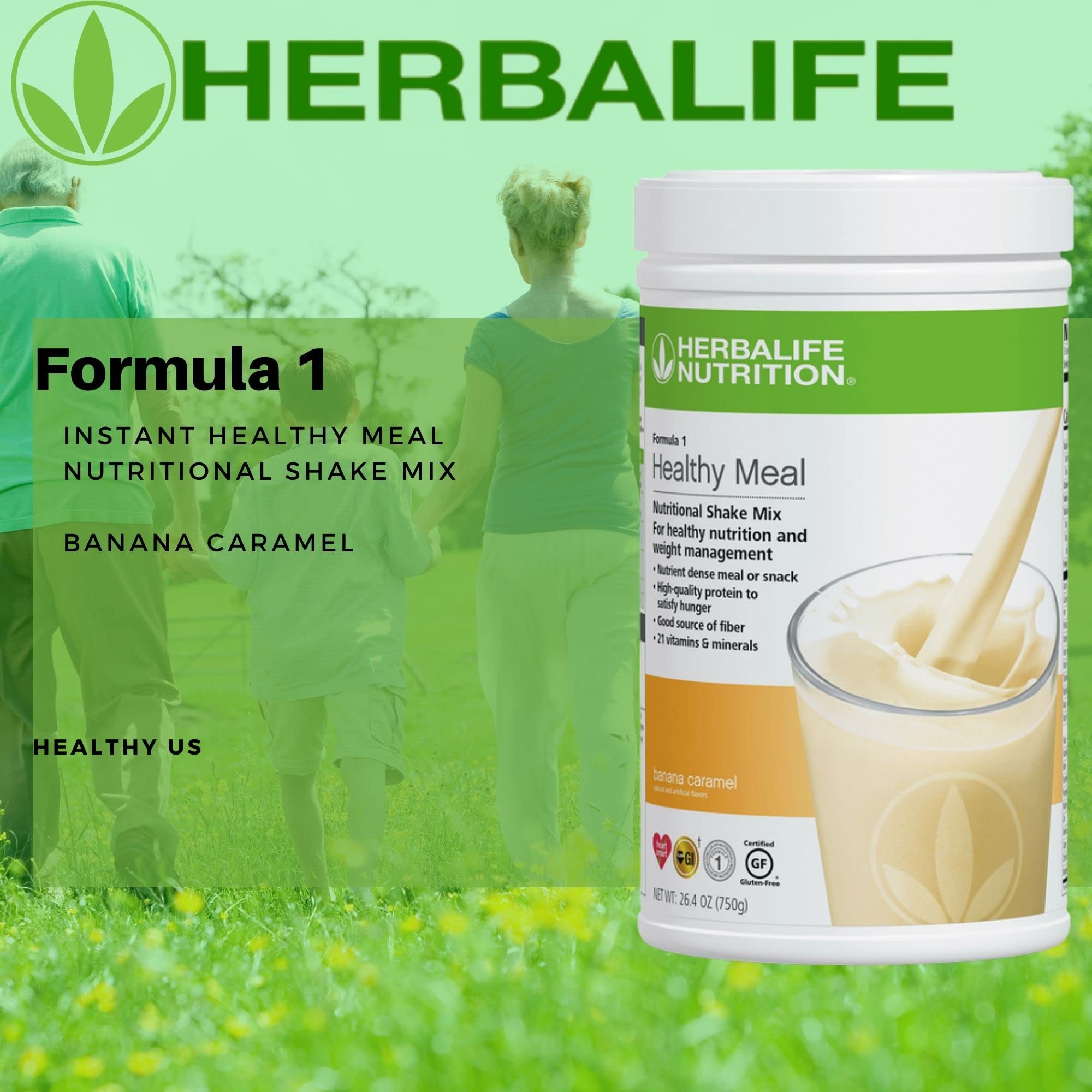 ハーバライフ フォーミュラ1 (フルーティーマンゴー&バナナキャラメル