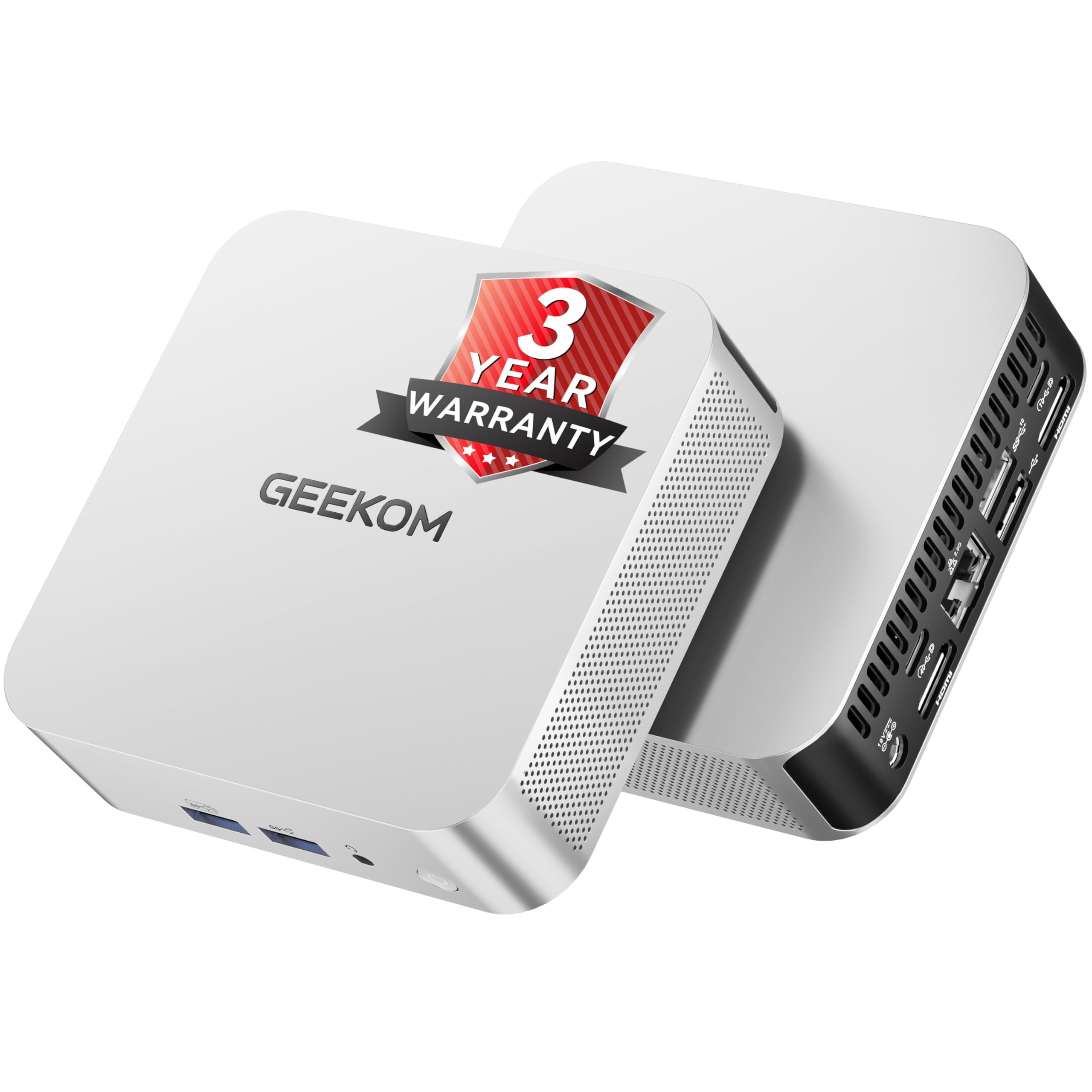Amazon.com: GEEKOM A8 Mini PC with AMD Ryzen 7 8845HS, 3-Year